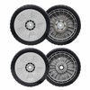 4 Pack HRR216 Lawn Mower Drive Wheels, 2 Back 42710-VE2-M02ZE