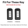 TECART Smart Car Key Fob Holder Case fit for Mitsubishi