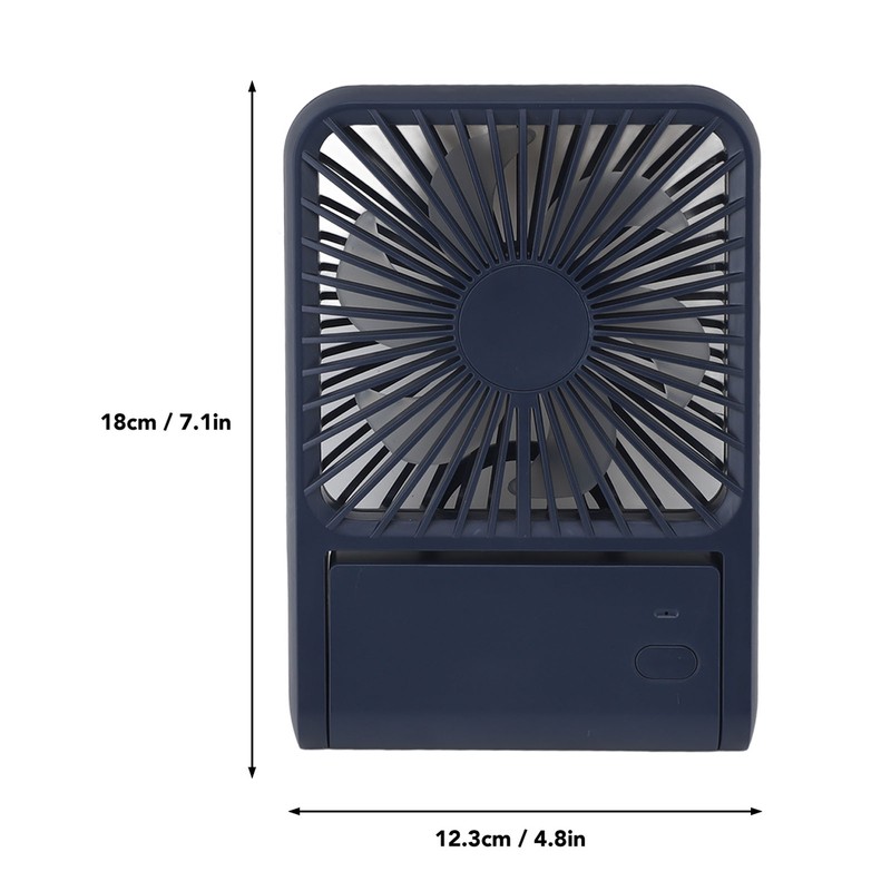 Portable Air Conditioner Fan Strong Wind Silent Operation Ultra Slim