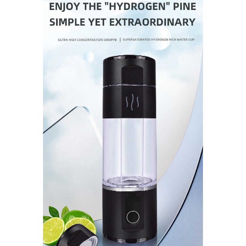 Alkadrops Hydrogen Rich Water Bottle Generator Max Concentration Molecular Up
