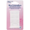 Hemline Women's Bra Back Extender, White, 50mm-3 Hooks 4 Rows