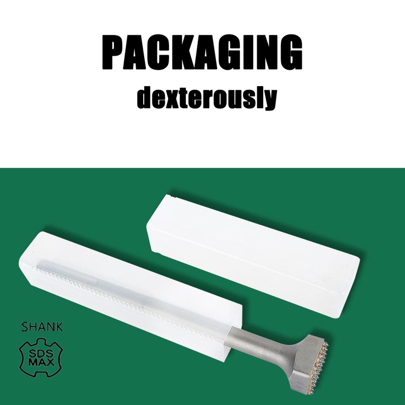 Chisel with SDS MAX Shank. For Concrete Repair and Patch,