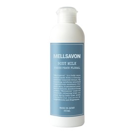 Mellsavon Mersavon Body Milk, Fresh Peach Floral Scent, 8.5 fl oz (250 ml), Body Cream Body Lotion