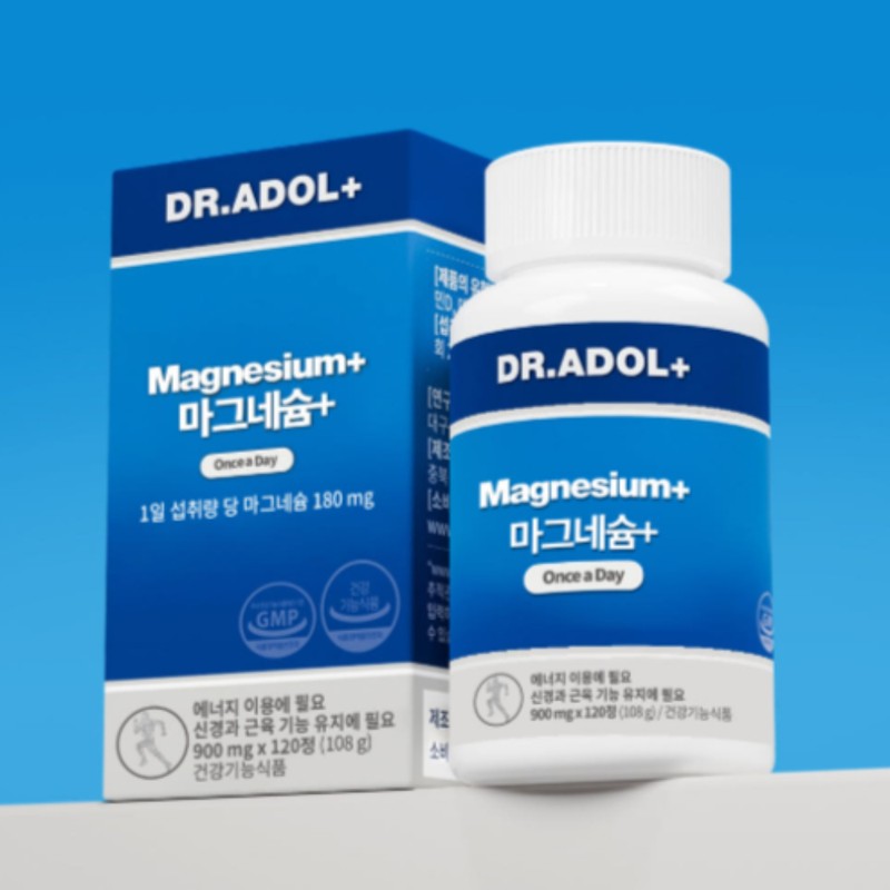 Doctor Adol Dr. Adol Muscle Magnesium Energy Adult Nutrient 120