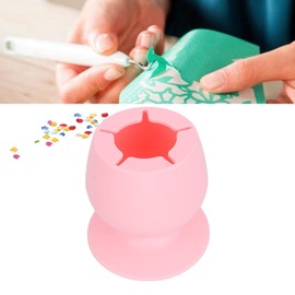 Recolector de Chatarra de Deshierbe de Vinilo Succionado, Taza de Almacenamiento de Escritorio de Silicona, Soporte para Herramientas de Deshierbe para Kit de Herramientas de Deshierbe de Vinilo, Orga