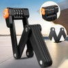 Bicycle Lock, Combination Lock, Lightweight & Small Folding Lock, Bicycle