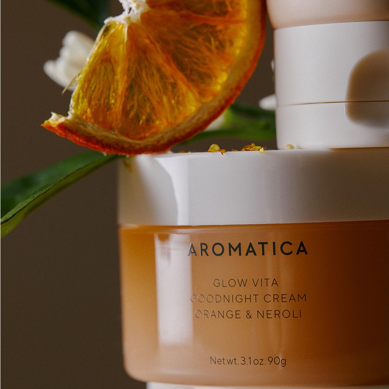 Aromatica All-day Moisturizing and Revitalizing Cream for Tired Skin, Brightens