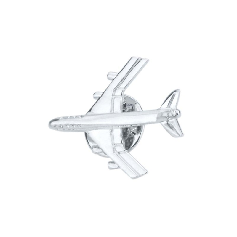 zalati Brooch Badge Pin Aeroplane Fighter Model Jet Plane Style