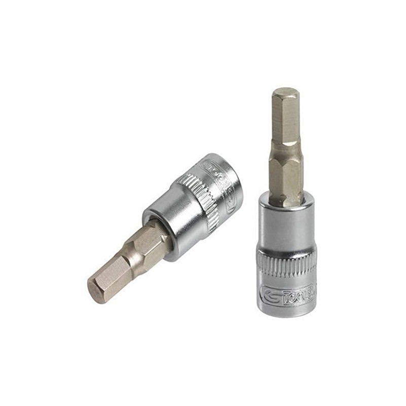 KS TOOLS 922.1463 Ultimate Hex Screwdriver Socket 1/4 Inch, L.37