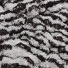 ecomoco モコモコアニマルフェイスタオル 4.Zebra-black MOAFT-04