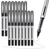 Rollerball Pen Fine Point Pens: 16 Pack 0.5mm Rollerball Pen,