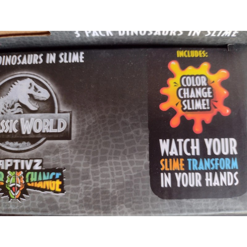 ToyMonster 3 Pack Jurassic World Captivz Color Change Dinos in