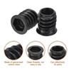 sourcing map 50Pcs Threaded Inserts, M8-1.25x15 Zinc Plated Carbon Steel