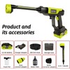 SEESE Cordless Pressure Washer and Single Port Charger Base, Bottle
