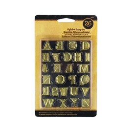 FrogBro Pack of 26 Wood Burning Pyrograph Soldering Tip Stamps, 26 Large Letters Wood Pyrography Tool, DIY Set for Wood or Other Surface Materials, Compatible Frogbro Pyrography Pen