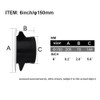 Fengze Plastic 6" Round Air Vent ABS 150mm Louver Grille
