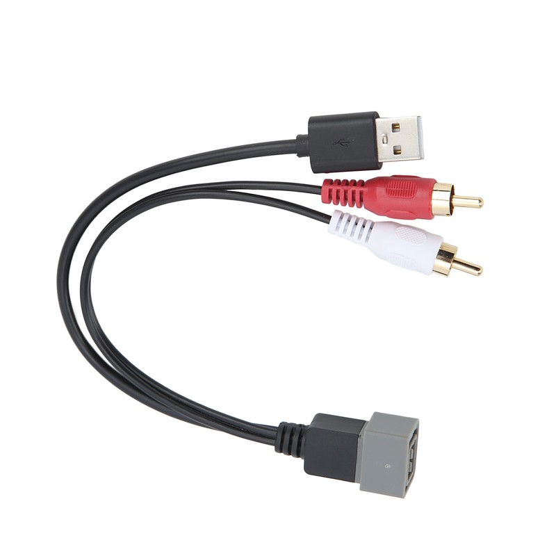Car Radio USB Port Retention Cable USB Input Adapter Replacement