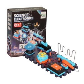 Bright Panda Electric Circuit Kits For Children, Educational STEM Toys with 100+ Science Experiments, DIY Science Kit (Starter Set (Circuit Maze/Flying Saucer/Hand-Crank Generator/Planet Light))