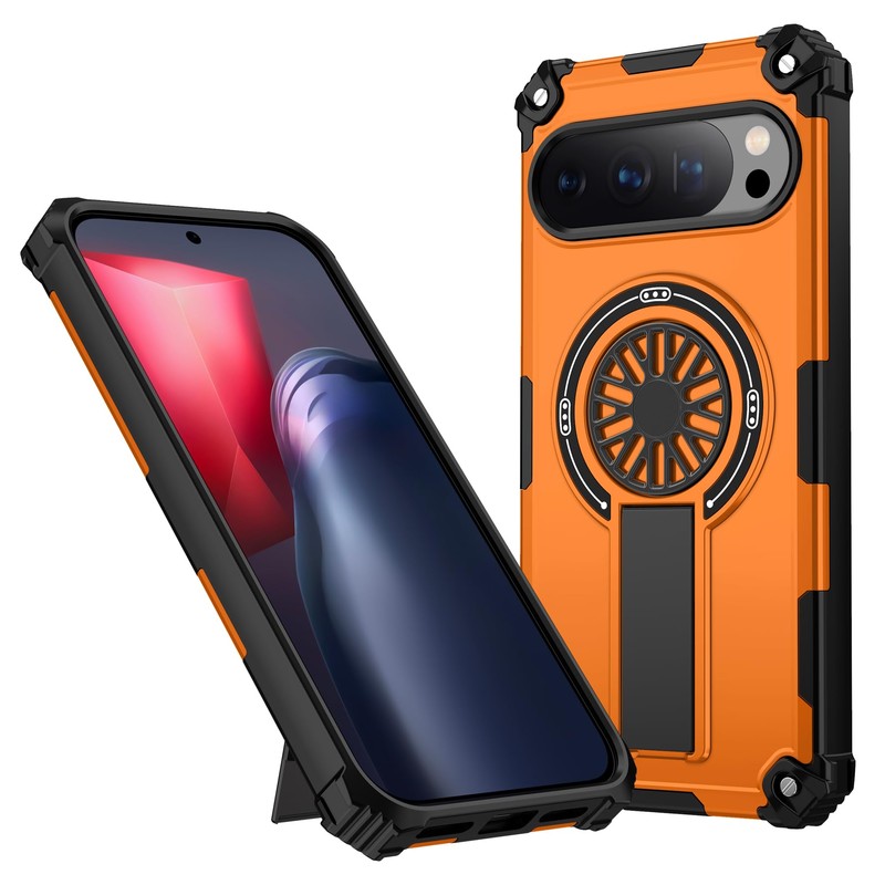 DAWEIXEAU Magnetic Case for Pixel 10 Pro XL,Built-in Metal Stand