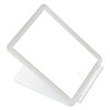 LED Rechargeable Travel Vanity Mirror Folding Portable Lighted Makeup Beauty