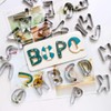 SurgeHai 26-Piece Large Alphabet Cookie Cutter Set (A - Z),