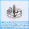 Therwen 10 Pcs 150 lb Powerful Neodymium Round Magnets Neodymium