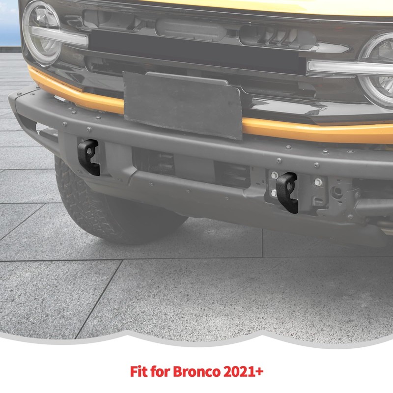 RT-TCZ Tow Hook Covers - Bumper Tow Hook Rubber Protector