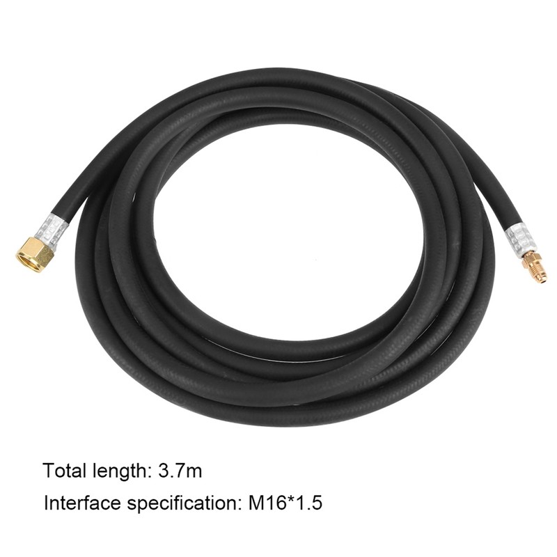 3.7 Meter M16*1.5 Power Cable Rubber Hose Replacement For WP17