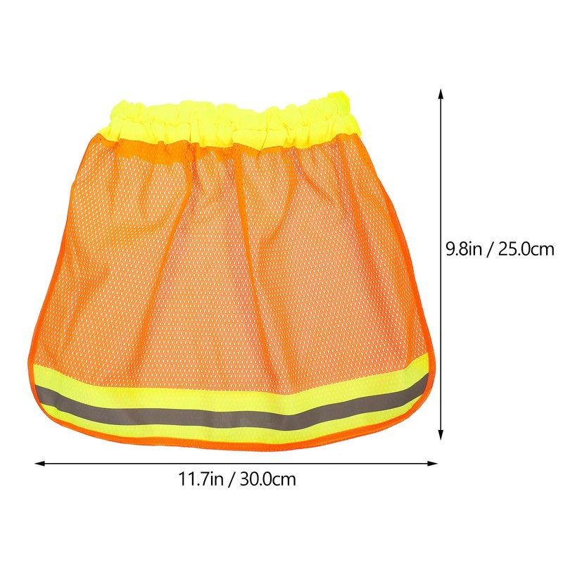Baluue Reflective Hard Hat Neck Shade Sun Visor Cover for