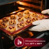 LILIAO Silicone Baking Mat, 3-Pack Non-Stick Reusable Baking Mat, Oven