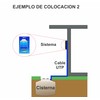 INNOVAMAX INTELIGENTE Medidor Nivel De Agua 20 Metros de Cable