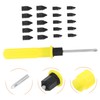 Alipis 1 Set Tire Repairing Nail Kit with Screws Screwdriver