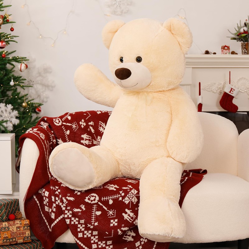 MorisMos Giant Teddy Bear Stuffed Animal 3 ft, 36 in