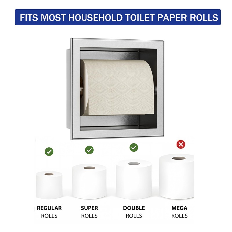 Toilet Paper Holder for Bathroom Renovation