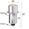 TRLIFE Maglight LED Bulb, Maglight Bulb Replacement for 3-16 C&D