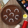 YBEATY 80 Pcs Sewing Bobbin Clips Small Clear Bobbin Holder