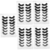 Beavorty 35pairs Wispy False Eyelashes Natural Look Lightweight Makeup Accessories