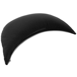 Half moon with natural filling black organic husk