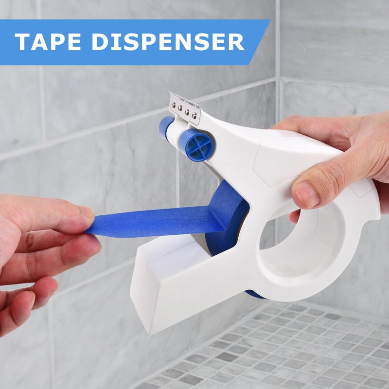 QKDS Masking Paint Tape Dispenser, Portable Paint Tape Applicator for