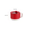 Electric Cooking Pot Quick Heating Mini Electric Cooker with Foldable
