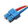 Monoprice 106262 1-Meter LC/SC Single Mode Duplex Fiber Optic Cable,