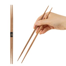 Restaurantware Bambuddha 9.5 Inch To Go Chopsticks 1000 Durable Bamboo Chopsticks - With Paper Band Brown Bamboo Premium Chopsticks For All Kinds Of Foods Ideal For Cafes And Restaurants