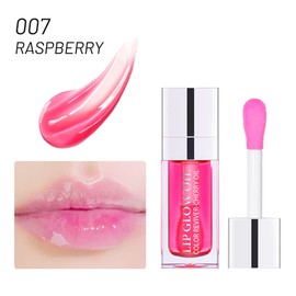 007# RASPBERRY Moisturizing Lip Glow Oil Hydrating Lip Gloss 0.2 fl oz (6 ml)