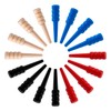 16pcs Cribbage Pegs, Wooden Cribbage Board Pegs Fit 1/8 Inch