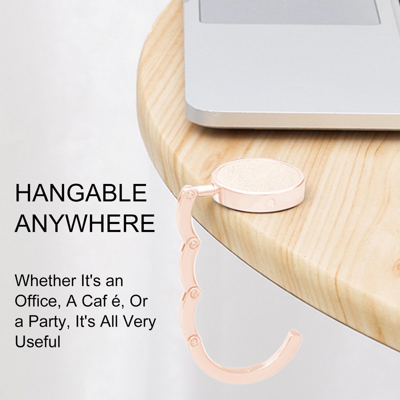 Table Handbag Holder Hook, Handbag Bag Hanger, Foldable Handbag Hook,