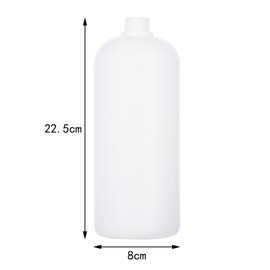 Lezevn White Foam Lance Empty Bottle Sprayer Soap Dispenser Bottle Quick Release Car Wash Foam Pot For Pressure Washer Car Wash Foam