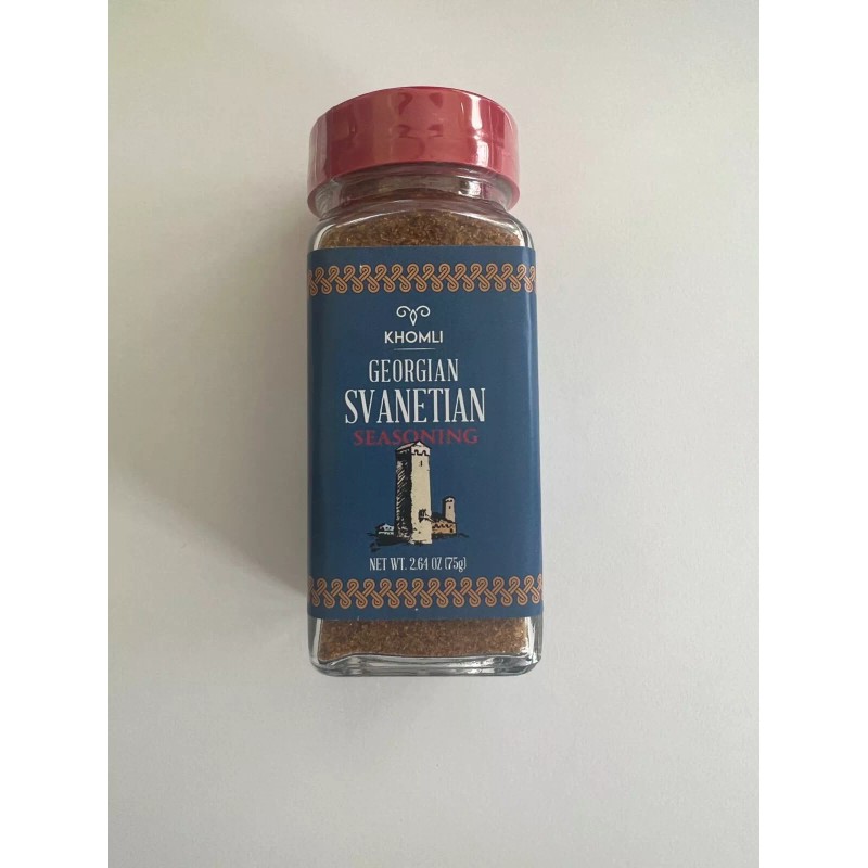 Khomli Svanetian Salt, Georgian Seasoning, Net Wt. 2.64oz (75g), Khomli