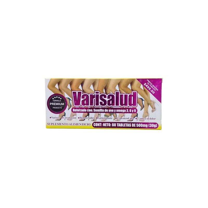 Varisal Reforzado Con Semilla De Uva Y Omega 369 60
