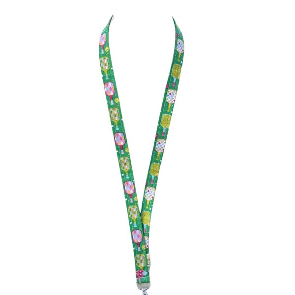 Pickle Ball's Lanyard Keychain Lanyard Badge ID holder Key chain