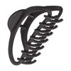 Goody Forever SlideProof Claw Clip - Black, Extra-Large, 3X Stronger,
